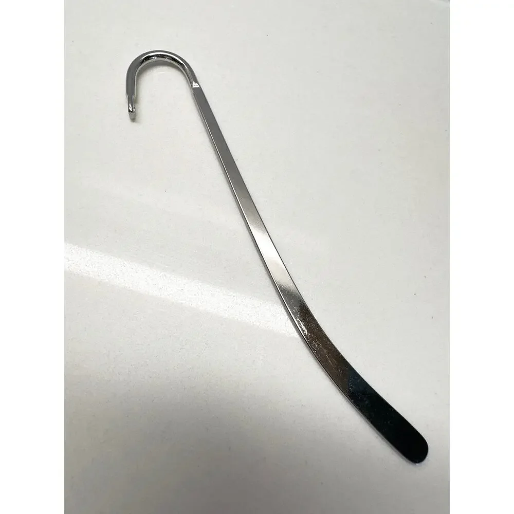 6pcs Vintage Silver Metal Bookmarks Book Mark With Hook Jewelry Findings DIY